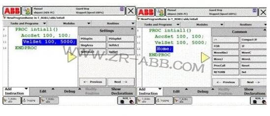 ABB機器人虛擬示教器系統(tǒng)應用與實踐