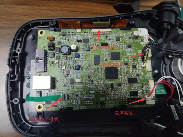 ABB機(jī)器人示教盒維修拆解過程及更換步驟